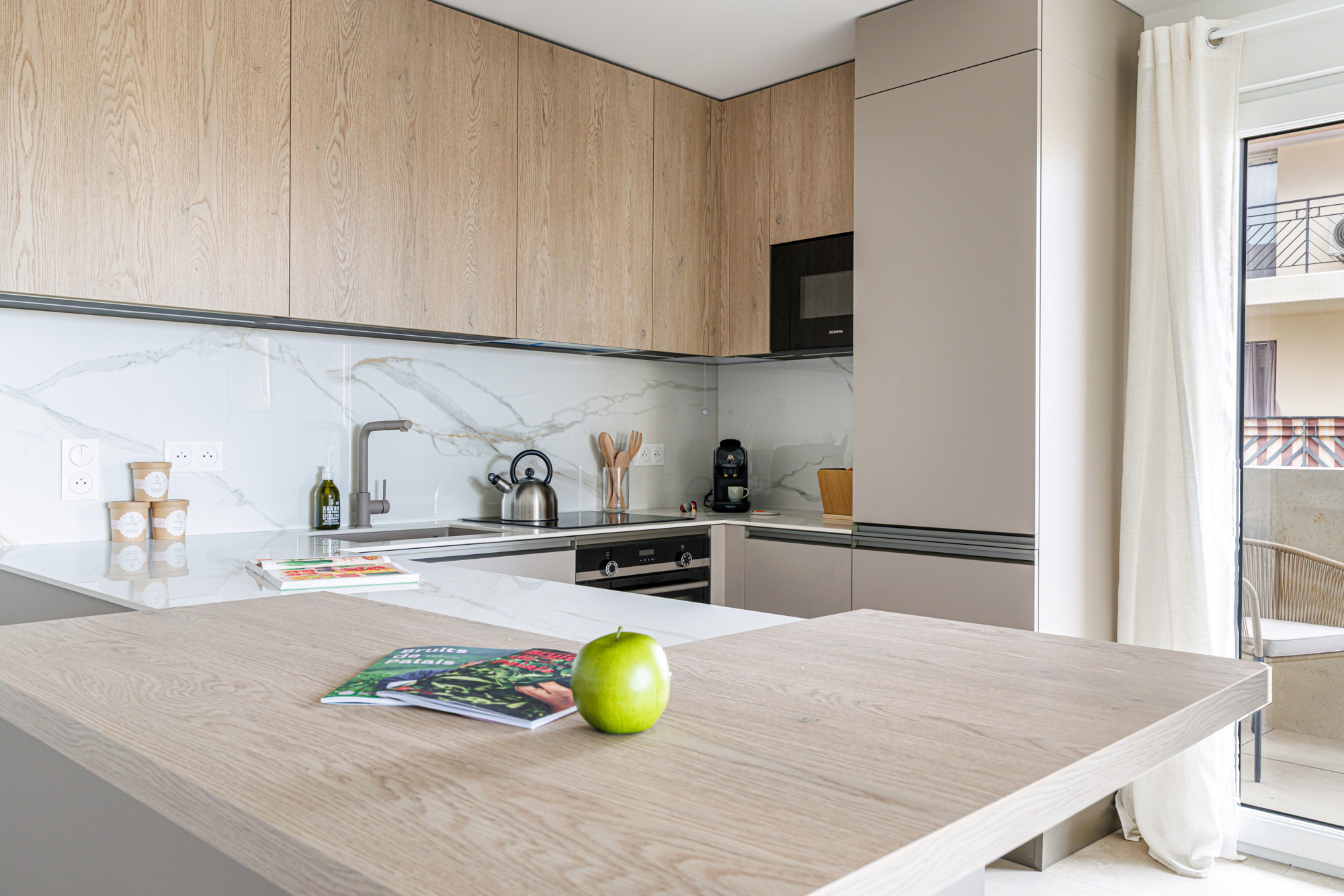 Home staging, L'Echappée mer, Cagnes sur mer