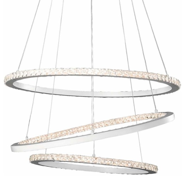 vanities under $600 bathroom Elan Contemporary Flat Chandelier White Allos[[Trademark]]