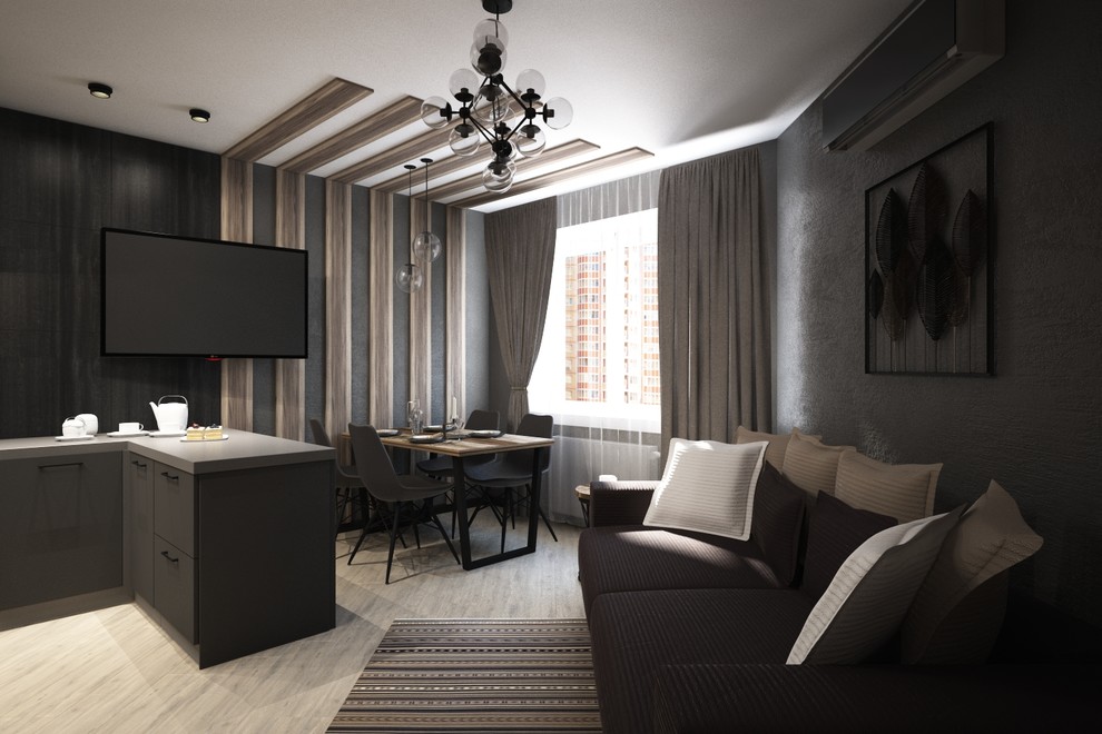 Квартира в стиле лофт