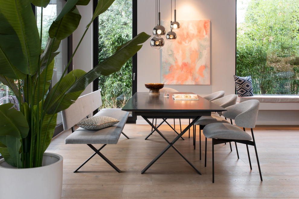Modernes Esszimmer in Hamburg