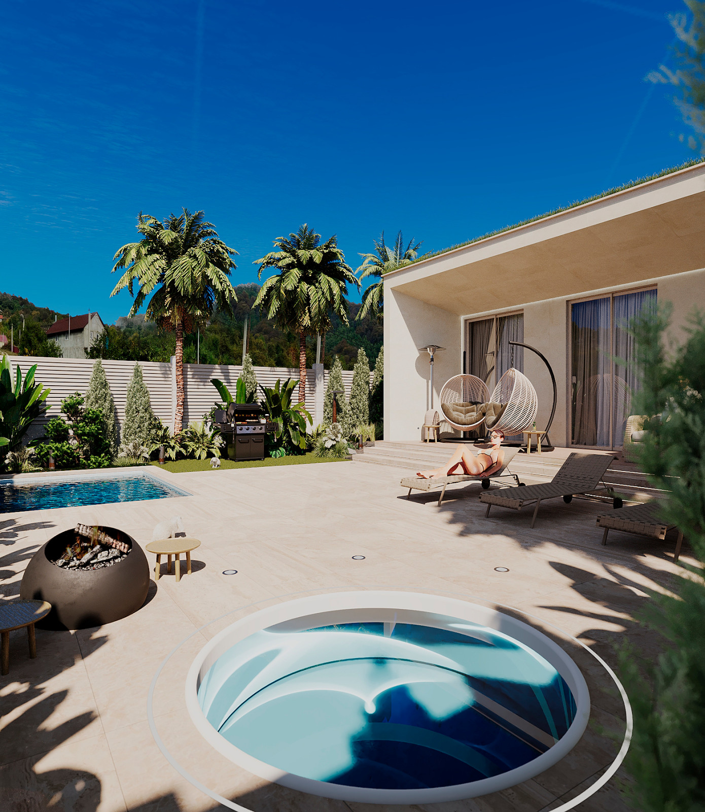 Архитектурный проект 1-но этажной MINIVILLI.terra