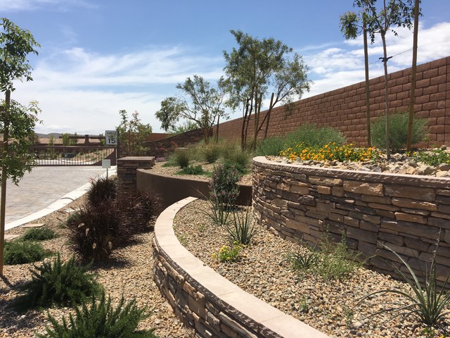 Entry Drive garden