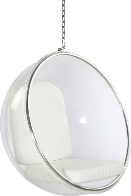 Modern Classics Bubble Hanging Chair, White