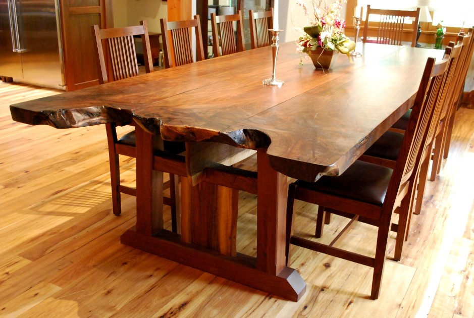Live Edge Dining Room Tables - NEWwoodworks