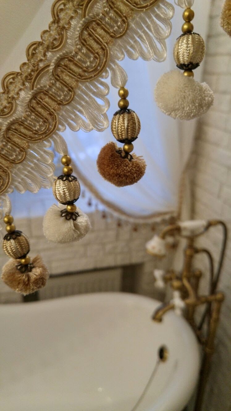 Шторы в ванную комната