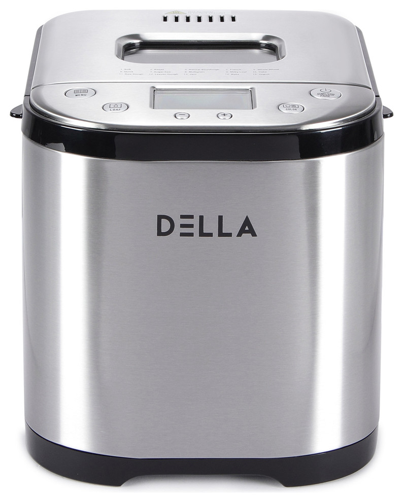 2LB Automatic Bread Maker, Stainless Steel
