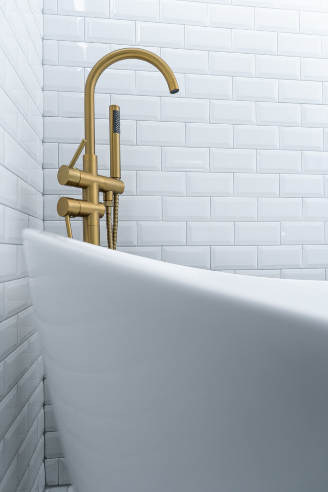 Spalike Shower En Suite Guildford Transitional Bathroom Baltimore by Bearded Builders