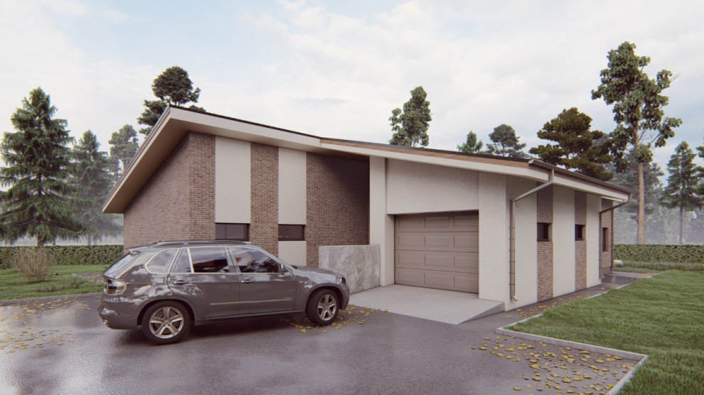 Проект индивидуального дома в городе Истра