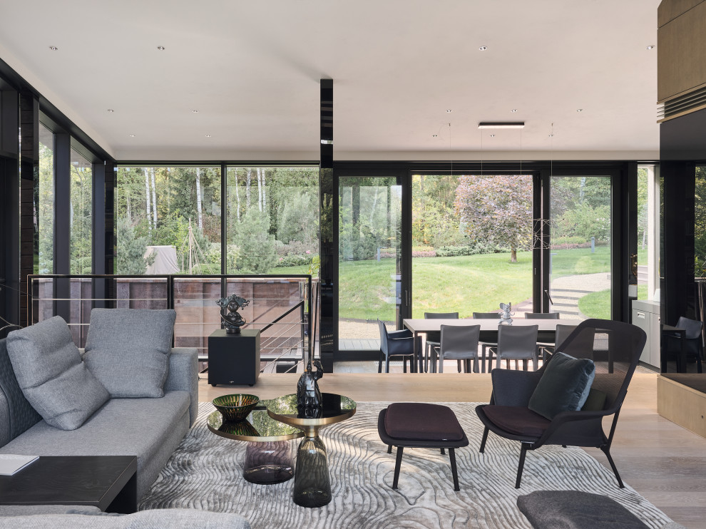 Дизайн-проект объединения двух домов