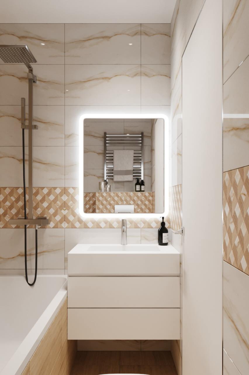 Лофт в однушке 30 кв.м. в Новосибирске