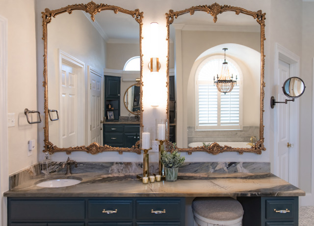 Classical Calm traditional-bathroom