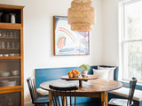 Transitional Dining Room by Thayer Design Studio