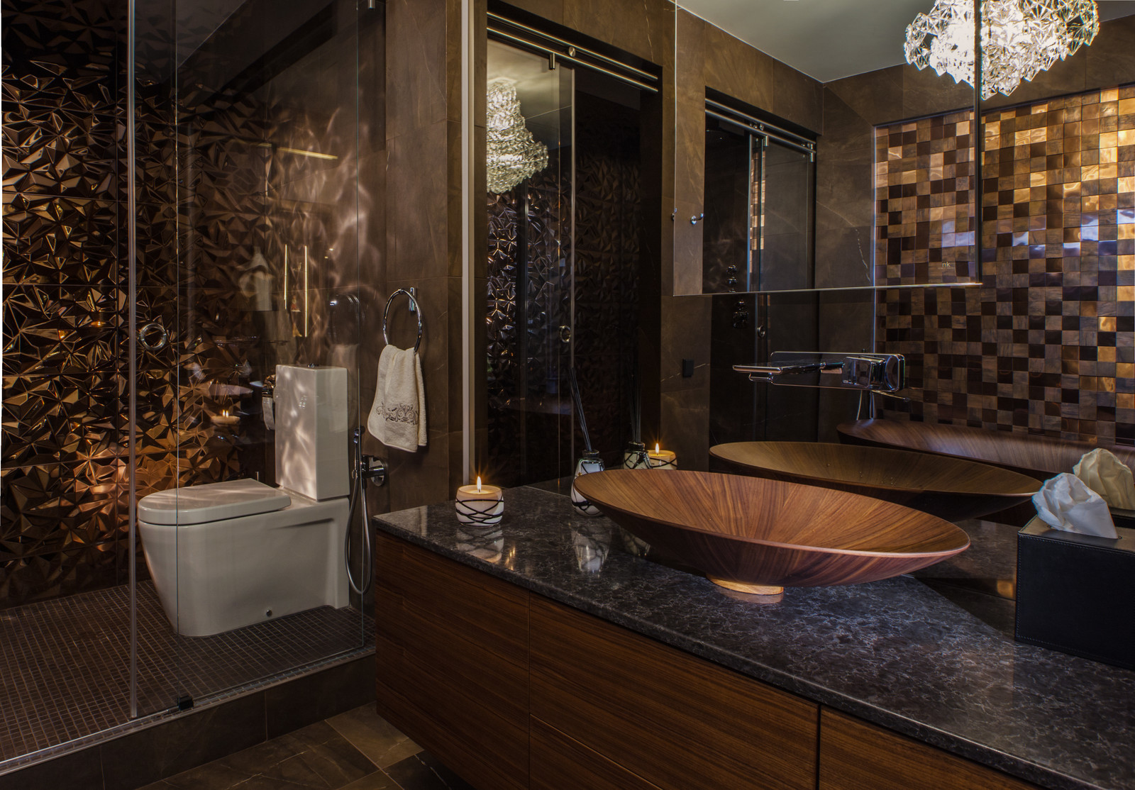 Квартира в темном стиле