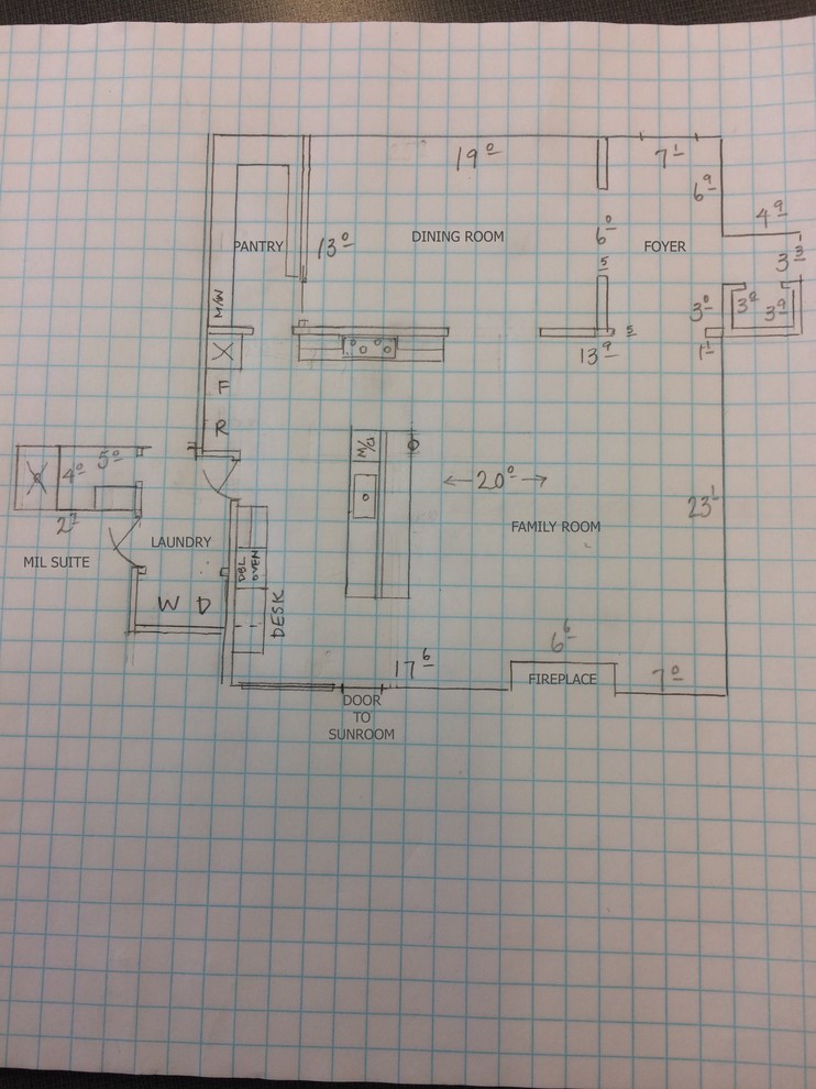 kitchen layout advice | Houzz Forum