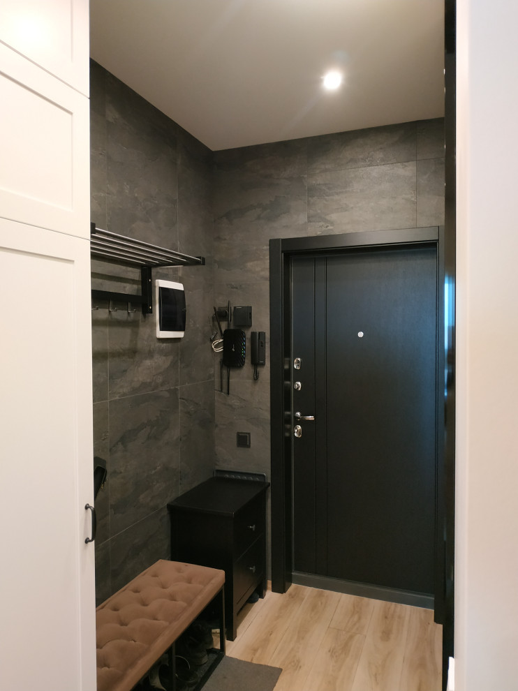 Экостиль с подвесным креслом