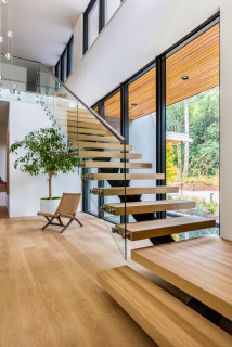 20+ Striking Open Stairs - Modern Open Staircase Design Ideas