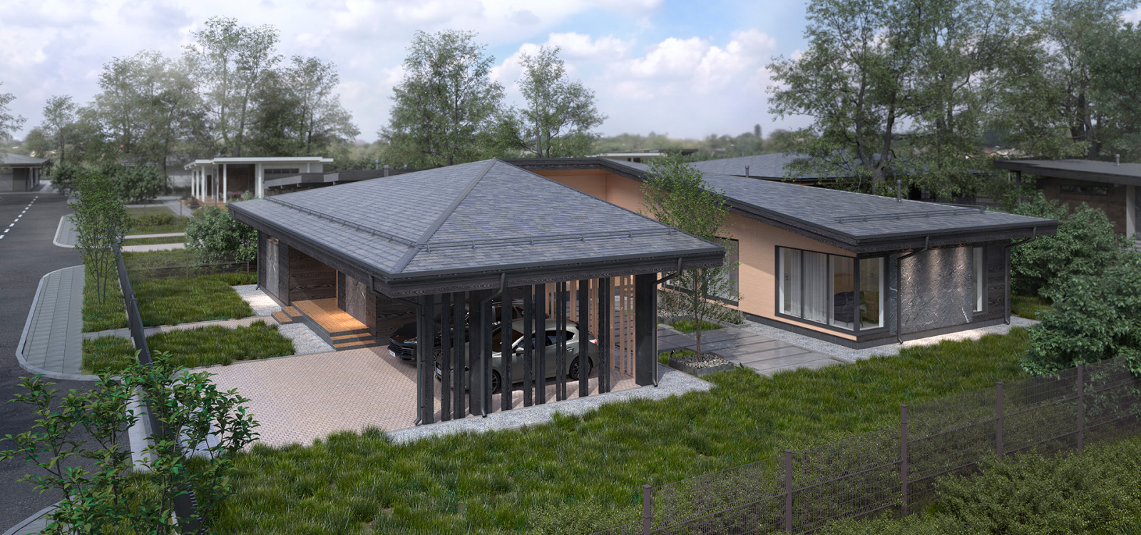 Дом в Скандинавском стиле