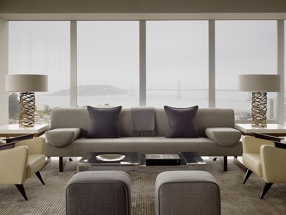 Inspiration for a modern home design in San Francisco.