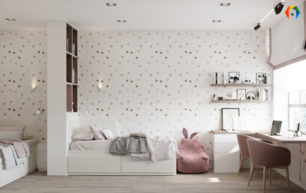 Серебрякова. Дизайн-проект трешки с кухней-гостиной