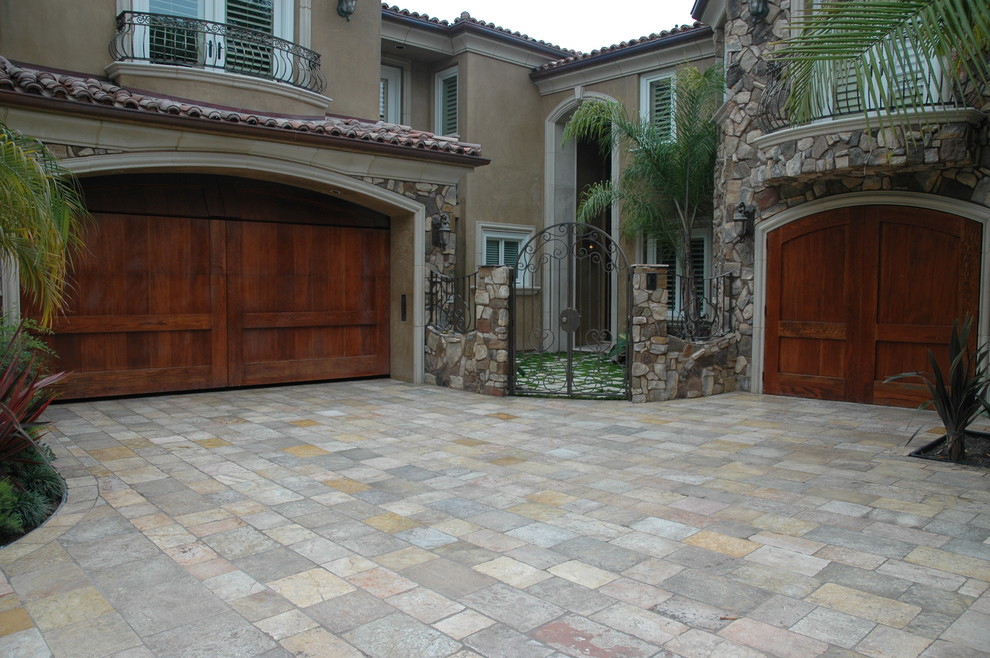 This is an example of a mediterranean exterior in Orange County.