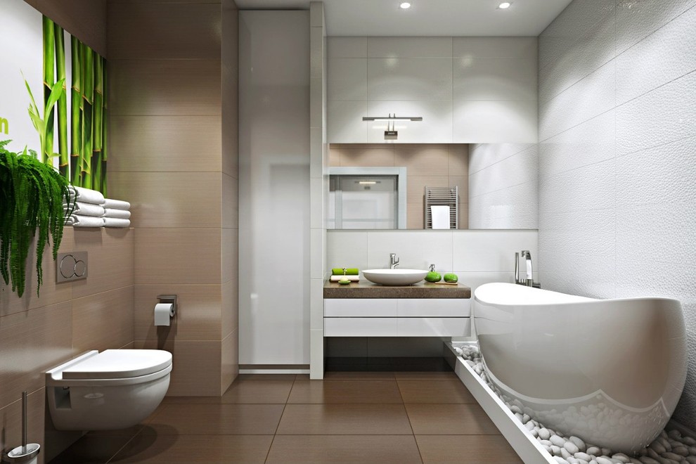 Дизайн трехкомнатной квартиры 85 кв.м.