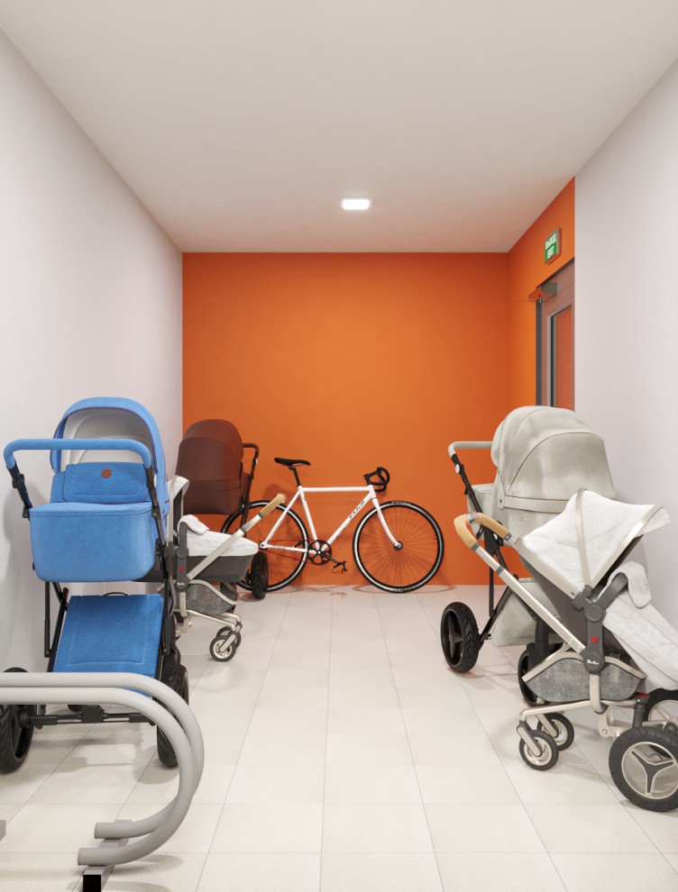 Дизайн подъезда многоквартирного дома в Уфе