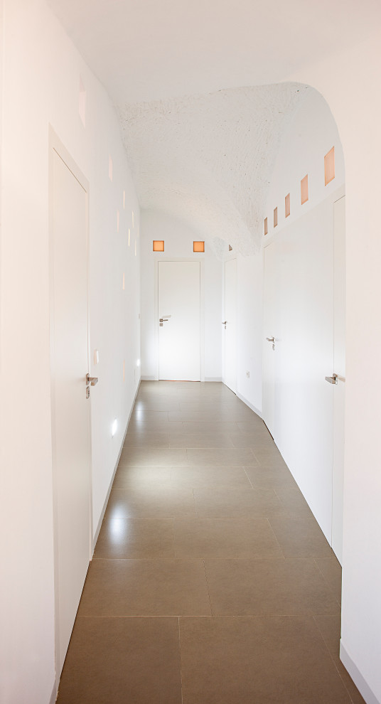 Photo of a mid-sized contemporary hallway in Other.