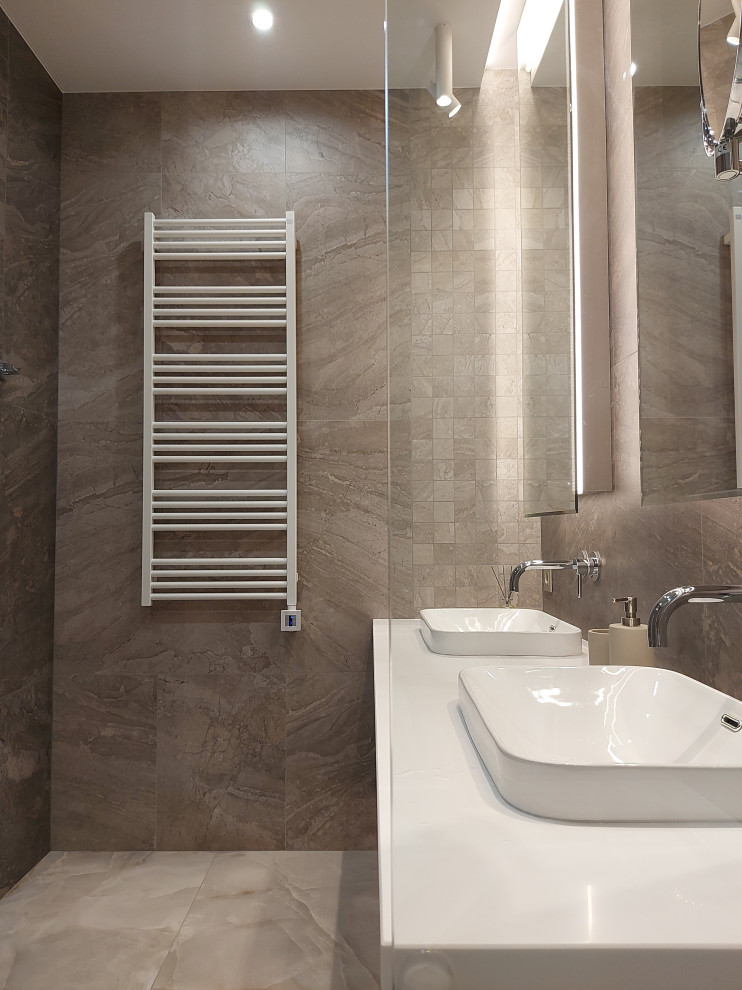 Ванная комната 7,9 кв.м. 2020 г. Фото.