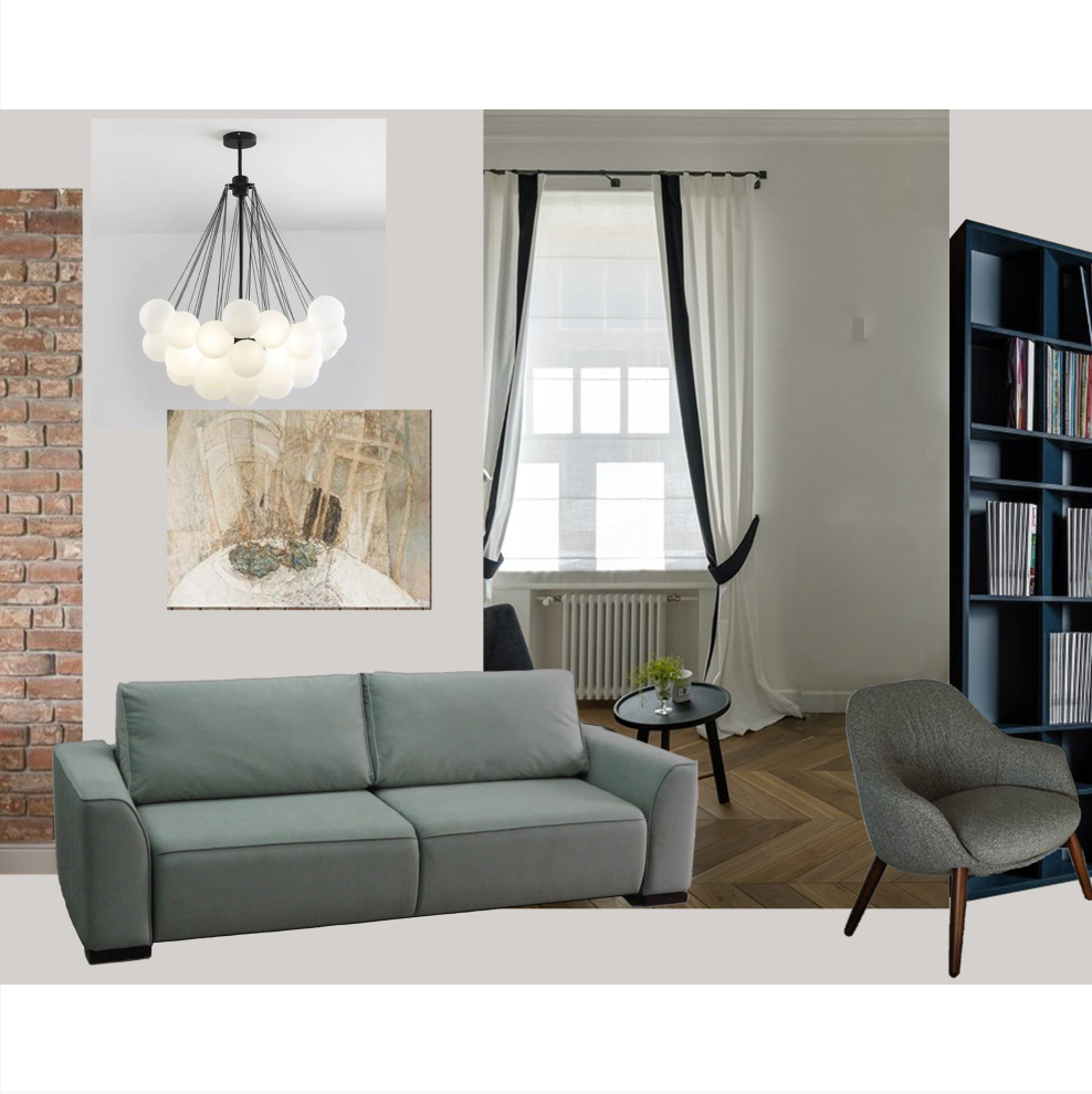 Проект квартиры в исторической квартале