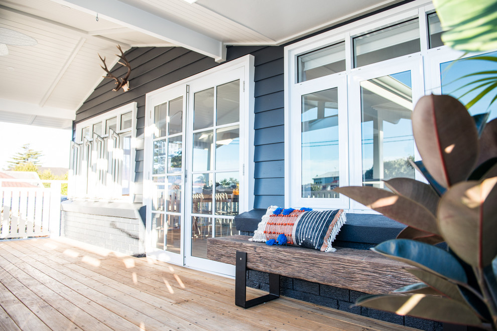 Photo of a beach style deck in Sydney.