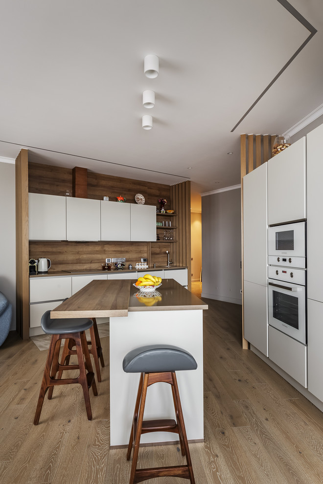 Один из реализованных нами проектов - кухня Nobilia Touch