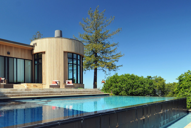 Private Residence Portola Valley modern-pool