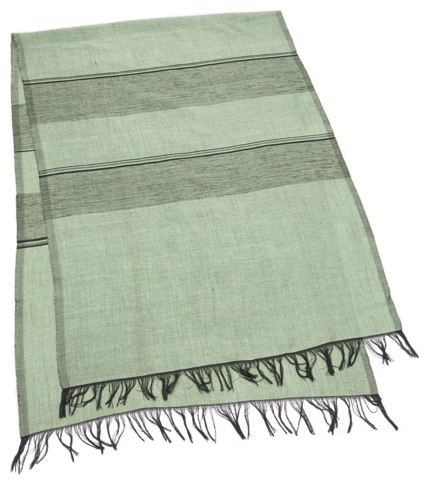 Desert Sage Table Runner Traditional Table Runners by Moroccan