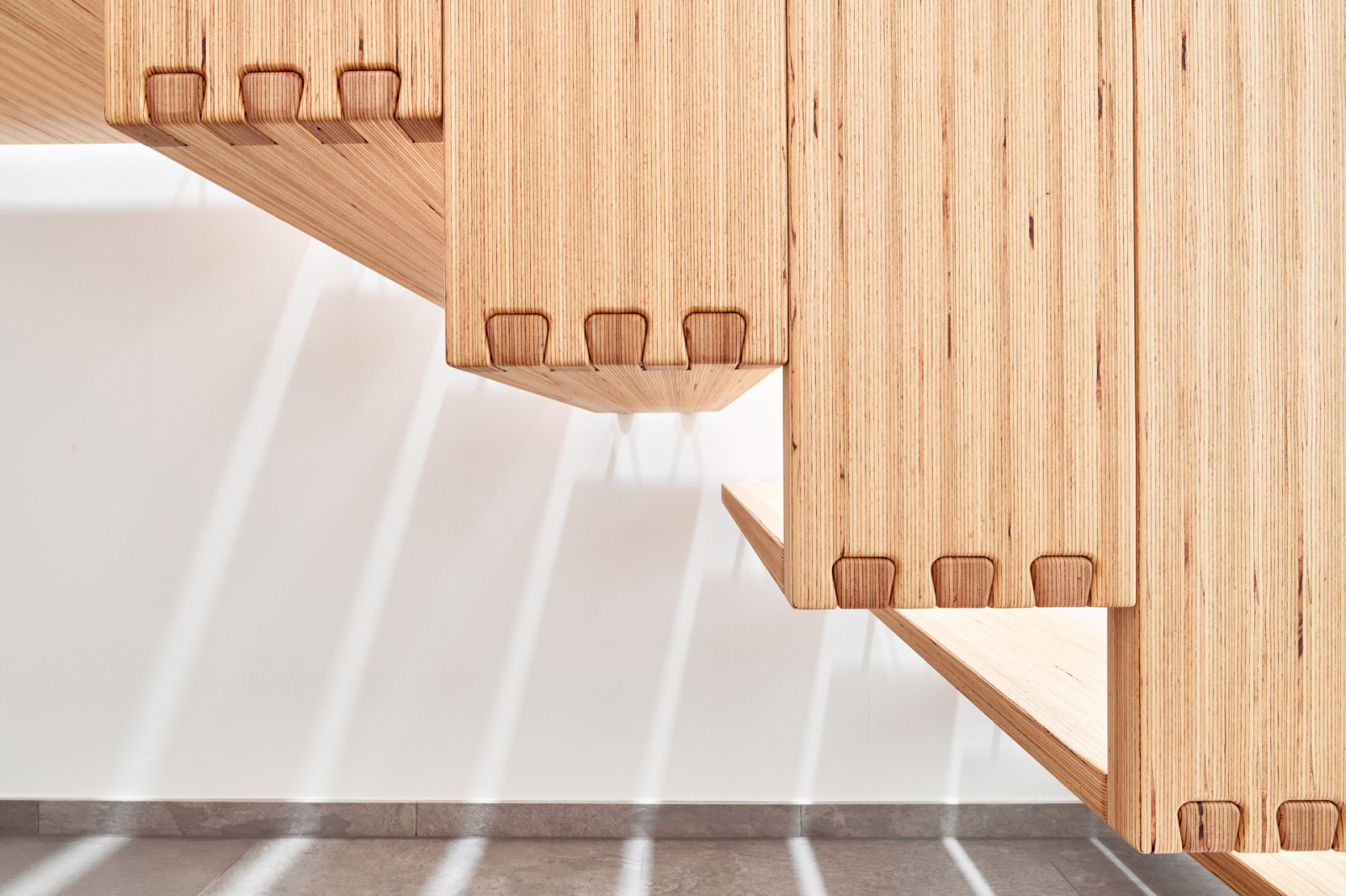 Лестница из BauBuche