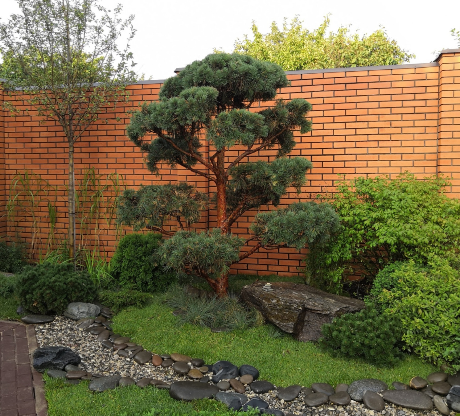 Landscape design of the territory. Japanese style (Moscow region)