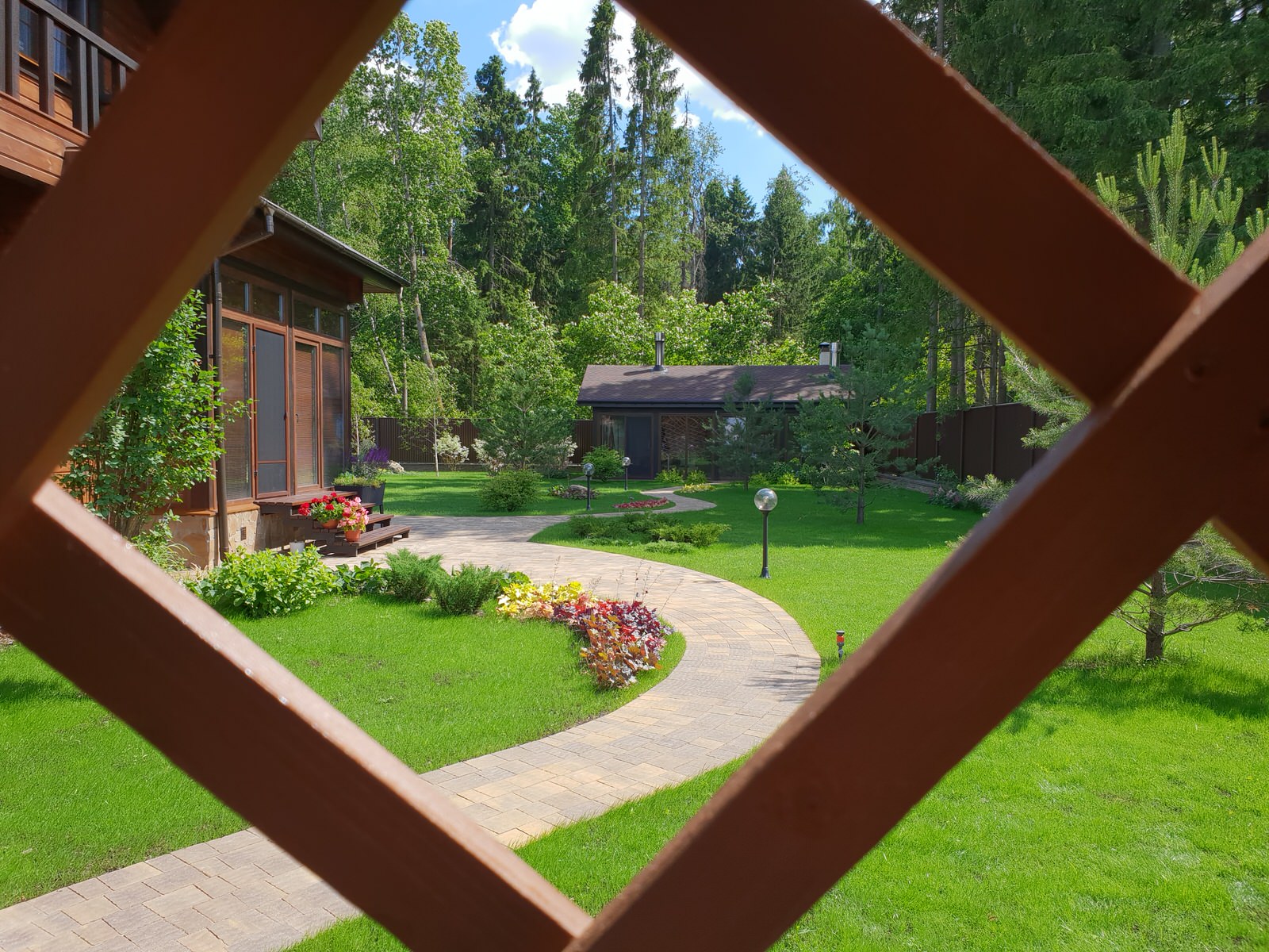 Лесная зона.