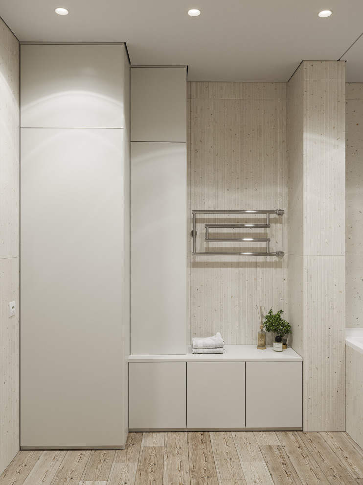 Интерьер квартиры с синими акцентами