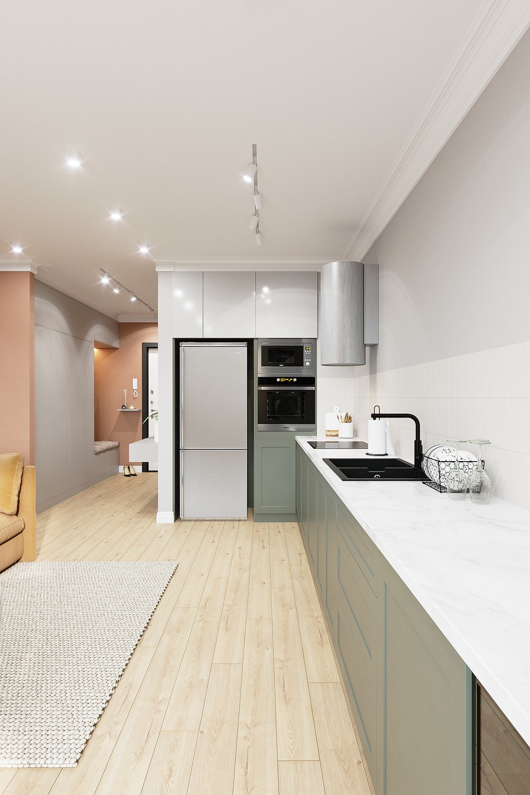 Дизайн-проект квартиры / ЖК Ботаника г. Уфа