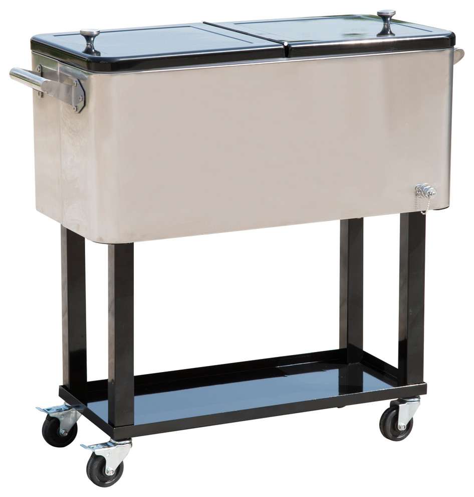 belleze 80 qt portable cooler