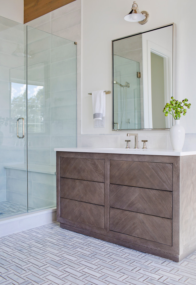 Hilltop Casual - Transitional - Bathroom - Denver - by Sarah Noel ...