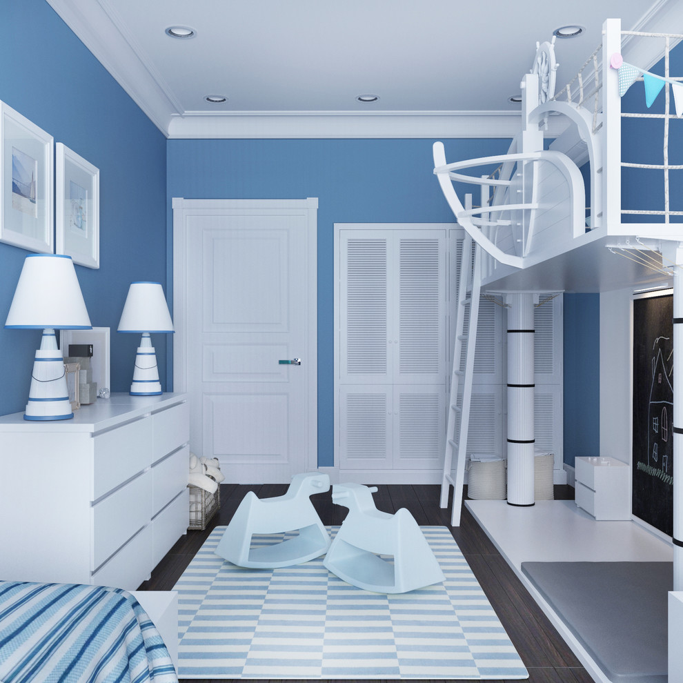 Апартаменты (86 квм) в стиле арт-деко с элементами скандинавского стиля