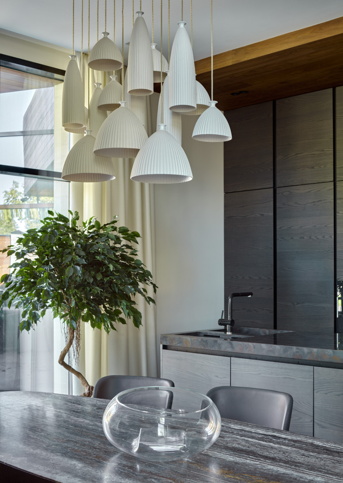 Интерьеры загородного дома на Истре