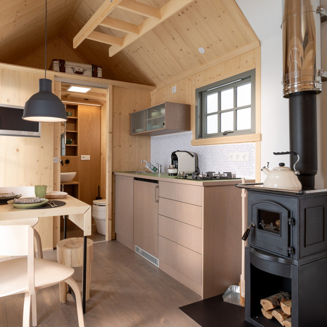 Tiny Haus montagne-cuisine