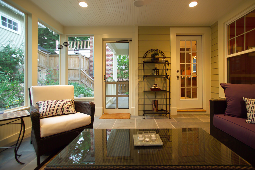 Inspiration for a timeless porch remodel in DC Metro