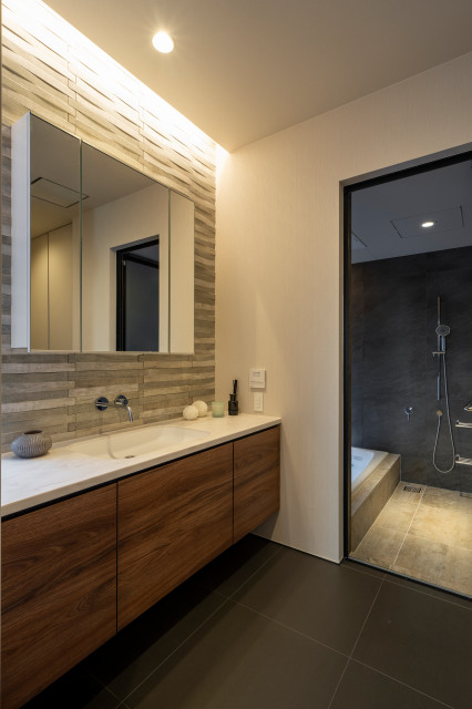 Cascade Ⅱ modern-gaestetoilette