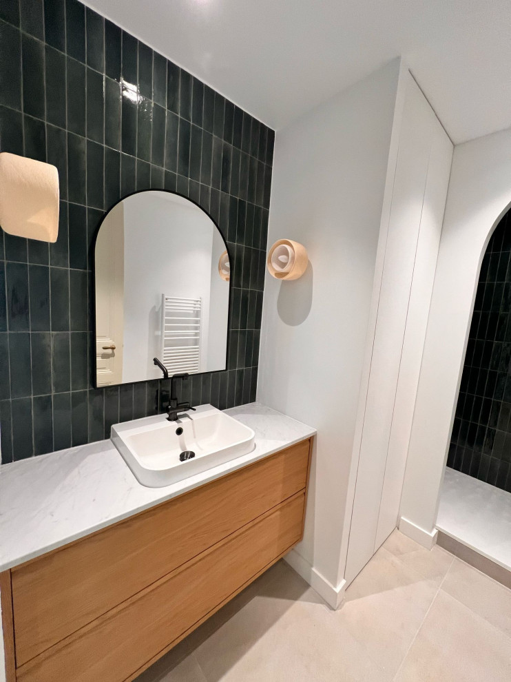 Projet Buttes Chaumont, rénovation d'un appartement de 60m2