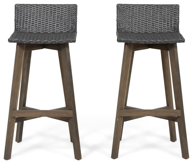 tropical outdoor bar stools