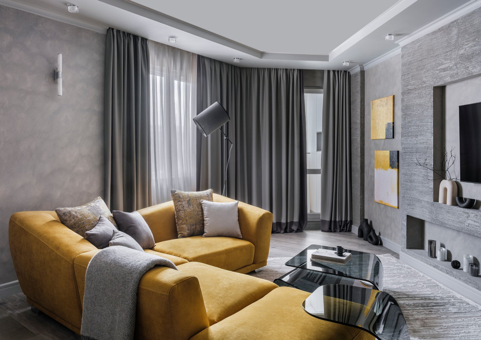 Квартира выходного дня в оттенках серого