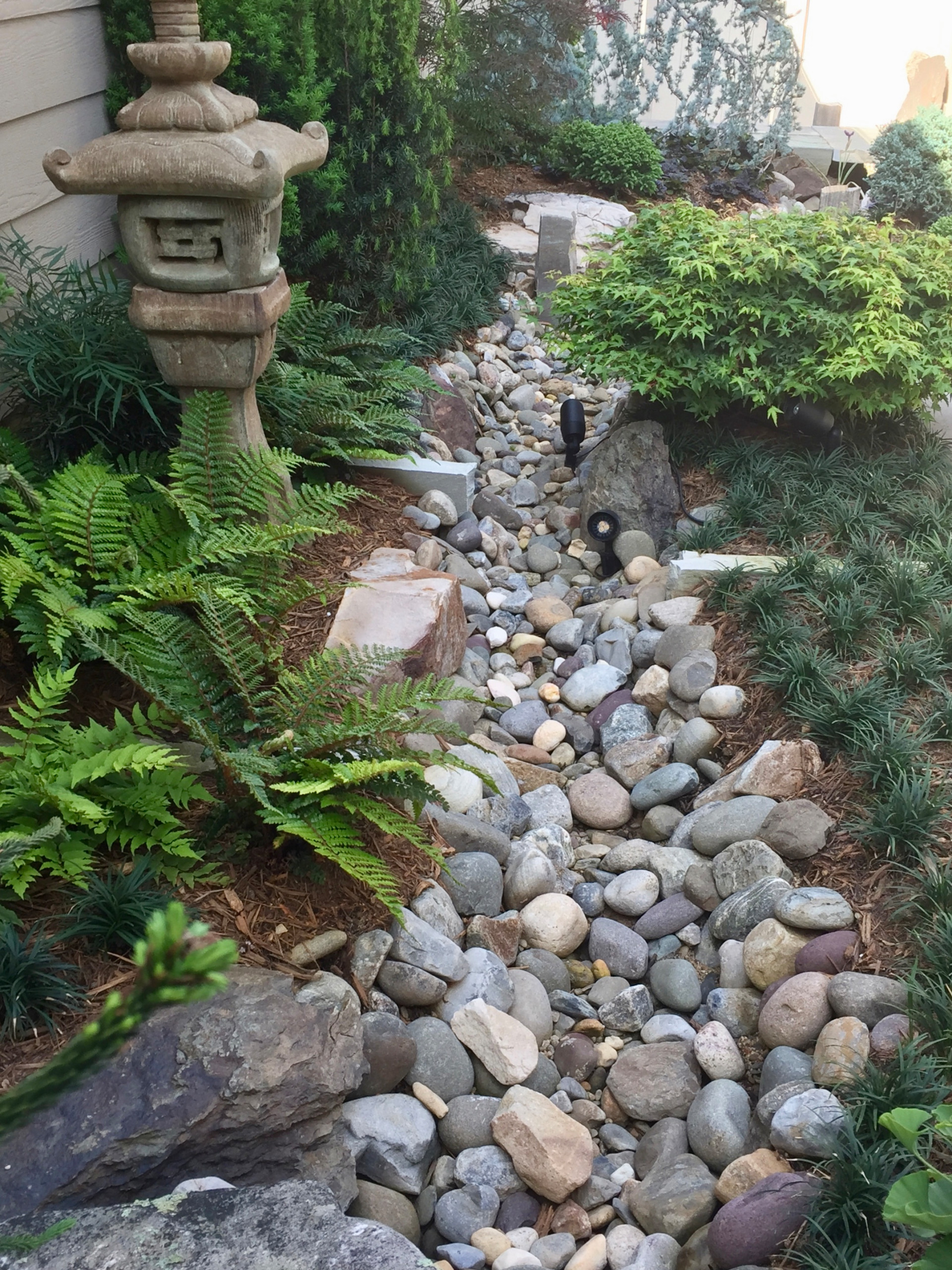 Asian-Inspired Courtyard Garden
