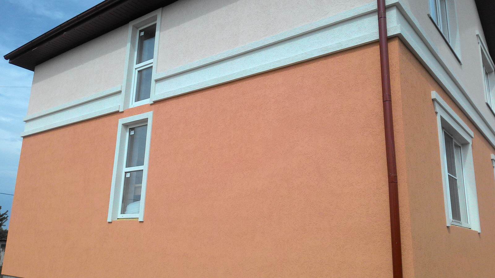 Финишная отделка без утепления. Короед